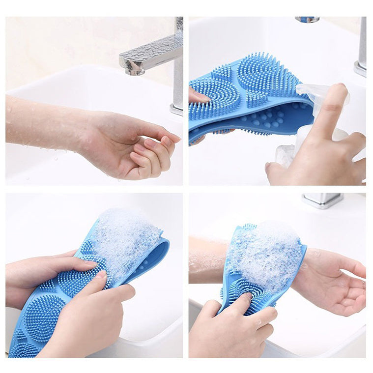 Frotador de espalda para la ducha