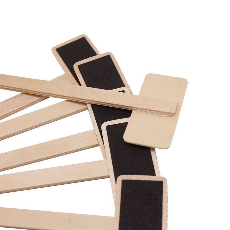 Mini pizarras de madera decorativas